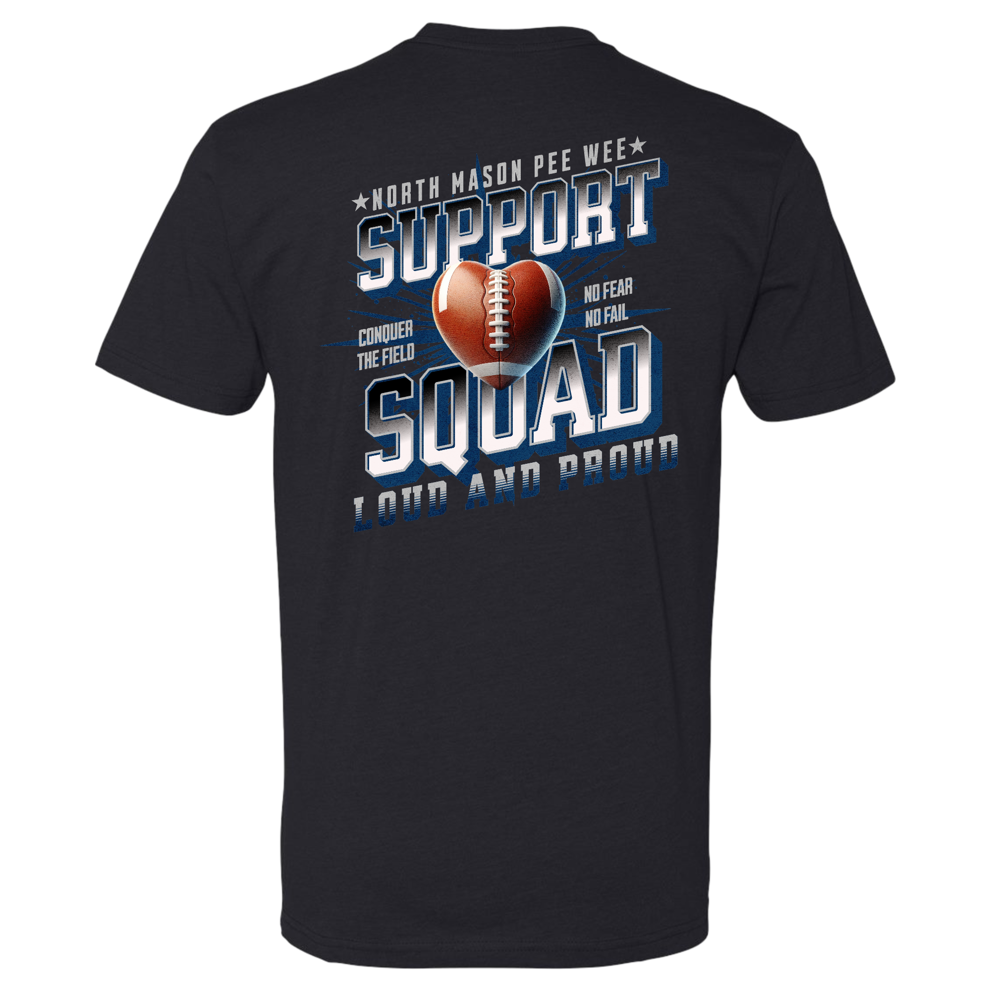 NMPW Football Fan T-shirt Crew Neck NL6210 (Unisex Fit)